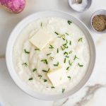 Mashed turnips in the bowl